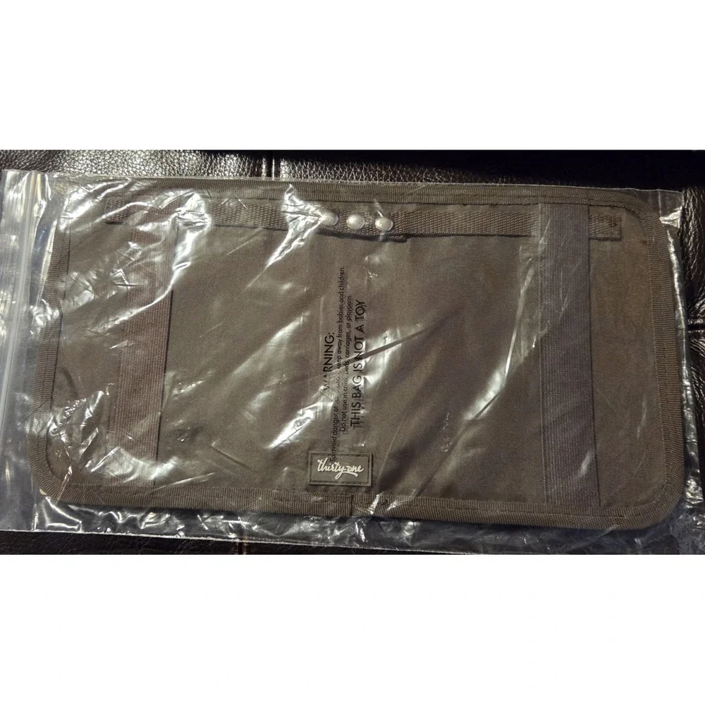 Thirty-One Made‎ In The Shade Pocket Taupe Cross Pop Retired New